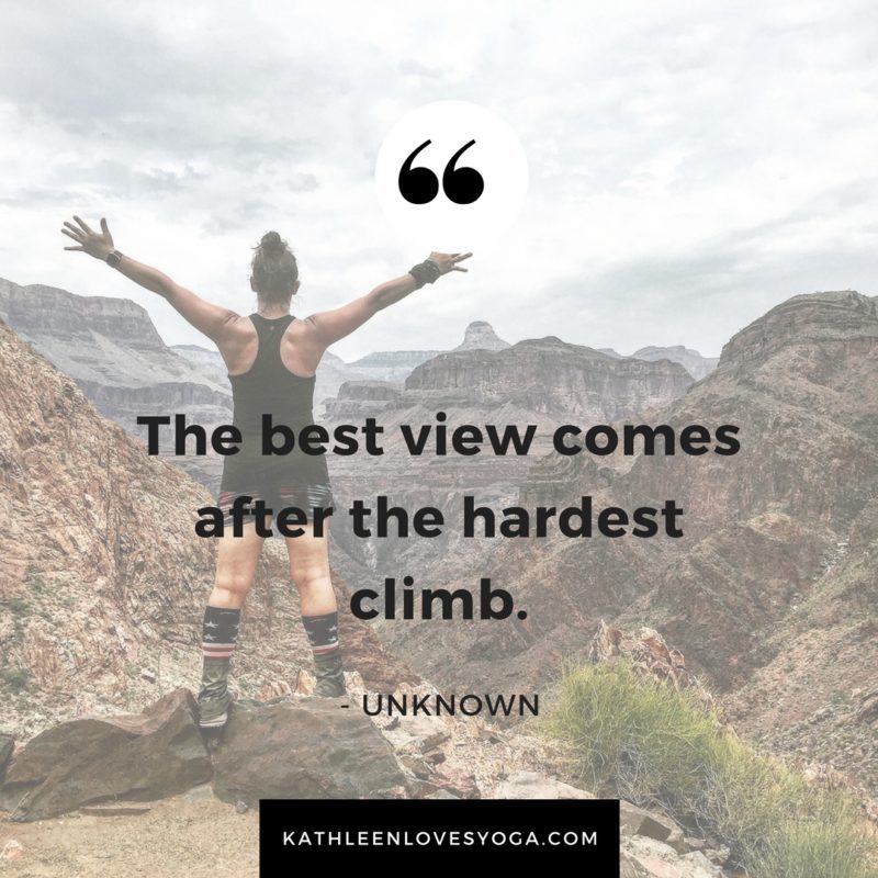 Best View Comes After The Hardest Climb