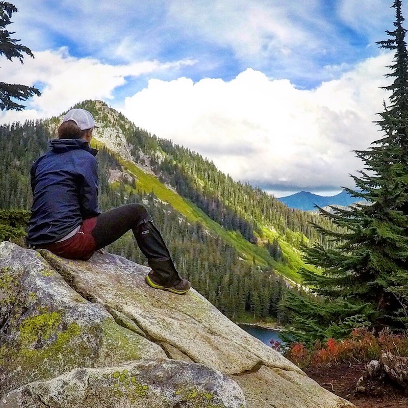 Looking at Lake Josephine