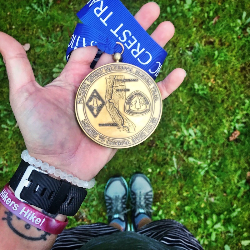 PCT Completion Medal