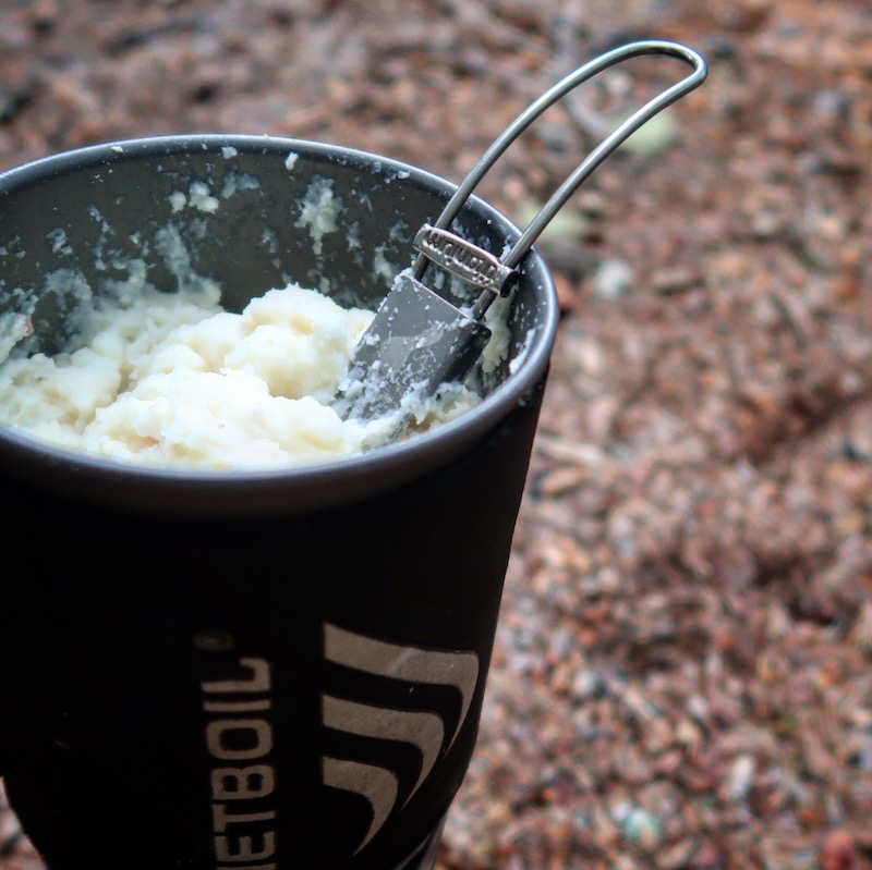 Backpacking Meal_Instant Potatoes