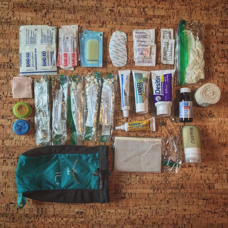 First PCT Backcountry First Aid Kit